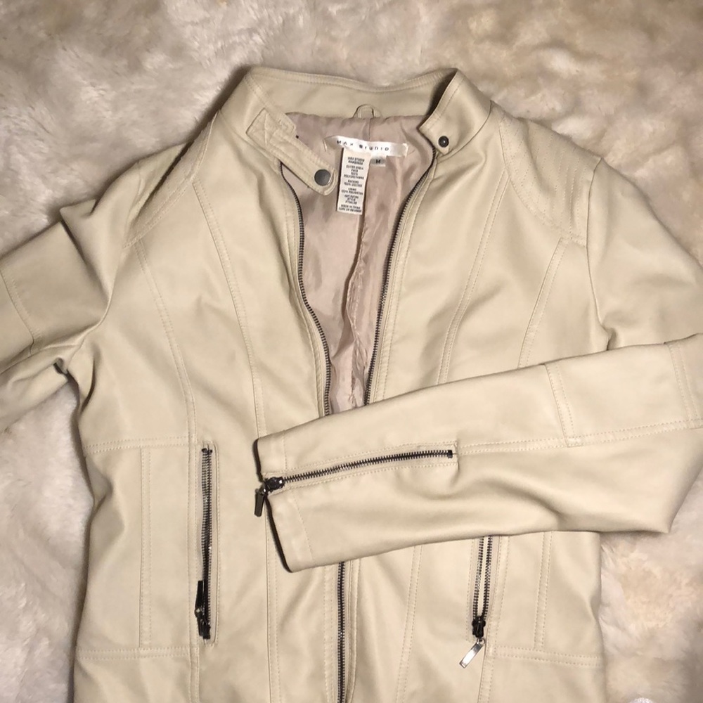 Tan leather Jacket